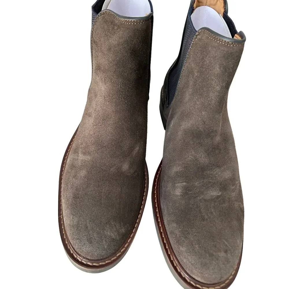 GANT Brockwill Dark Brown Boots EU 43 (US Men's 9.5-10) Classic Pull-On Style - Picture 4 of 8